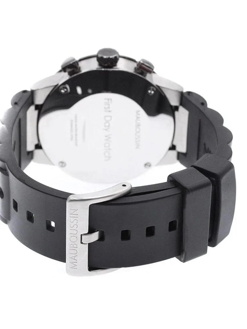 MAUBOUSSIN First Day Watch FD011/9192300-557C white Dial Quartz Men's_967685